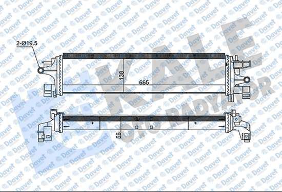 42-1913 Turbo Radyatoru (Intercooler) Ford C-Max Ii 1.5 Ecoboost 2010- / Focus Iii 1.5 Ecoboost 2011-2015 / Kuga Ii 1.5 Ecoboost 2013-